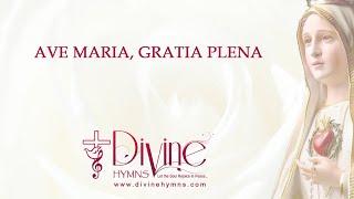 Ave Maria Gratia Plena Dominus Tecum Song Lyrics (As I Kneel Before You) | Divine Hymns