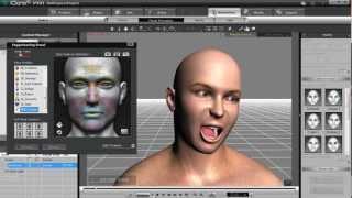 3DXchange5 Tutorial - Importing Facial Morph Target Data from Daz Studio