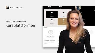 Tool Vergleich Kursplattform | Mepreneur TV