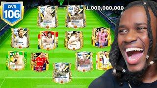 I Finally Upgraded MyTeam!! 1 Billion Coins Upgrade - FC MOBILE