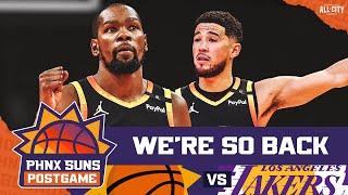 POSTGAME: Phoenix Suns DOMINATE Lebron, Lakers In Big 3 Return For NBA Cup Win