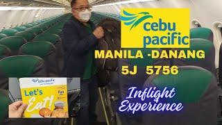 Cebu Pacific 5J 5756 | Manila-Danang Vietnam | Inflight Experience