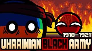 Nestor Makhno and the Ukrainian Black Army | Russian Civil War | Polandball/Countryball history