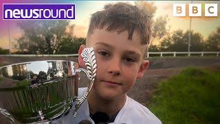 Meet Henry British BMX Racing Champion | Newsround