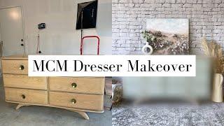 My Coolest Flip Yet! | Mid Century Modern Dresser Makeover