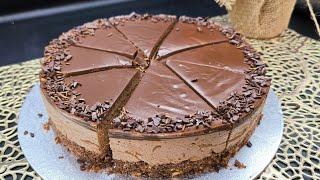 COLD CHOCOLATE CAKE in 5 MINUTES! WITHOUT OVEN, WITHOUT EGGS! Very fast and DELICIOUS!