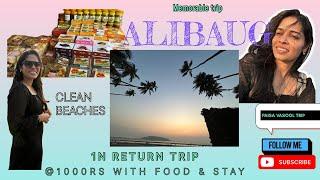 आम्ही गेलो अलिबाग camping krayla | Alibaug Beach Camping | food and stay ₹1000 Only 