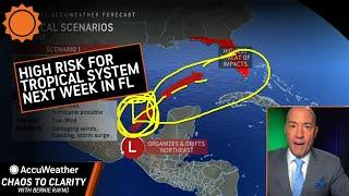 Chaos to Clarity: High Risk for Tropical Development For Florida