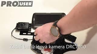 Bezdrátový kamerový systém Pro user - 7" LCD + couvací kamera s nočním viděním 12/24V