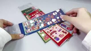 Thunlit Christmas Stickers 2022 Merry Xmas Santa Snowman Gingerbread Man Sticker for Students