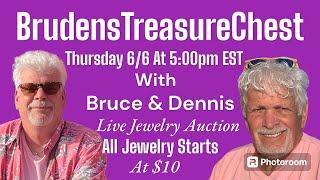 Thursday 6/6 At 5:00pm EST Live Jewelry Sale