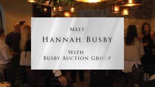 Sociale Networking Hannah Busby - Busby Auction Group