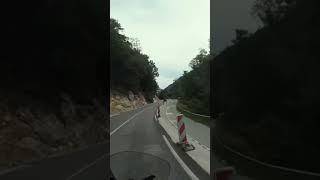 SLOvenian Roads -  during construction on BMW R 1200 RT #motorcycletrip  #travel #ride #slovenia