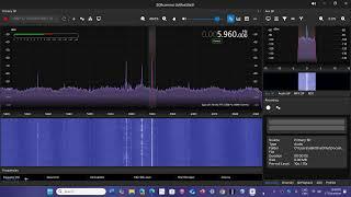 Voice of Turkey English 5960 kHz Shortwave on SDRplay nRSP ST Network SDR