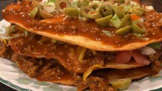 Grandma Wilma’s Stacked Enchiladas