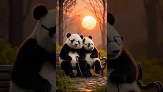 Panda's Happy Life  #panda #pandafamily