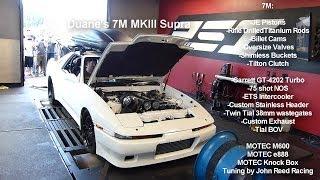 Insane 1000+ RWHP 7M GT-4202 MKIII Supra Turbo on the dyno