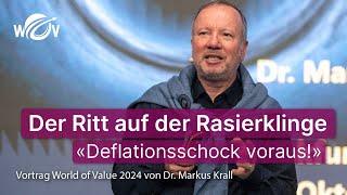 Der Ritt auf der Rasierklinge -“Deflationsschock voraus!” | Dr. Markus Krall | Vortrag 2024