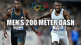 Noah Lyles VS. Erriyon Knighton! || Men's 200 Meters - 2024 Olympic Trials Preview