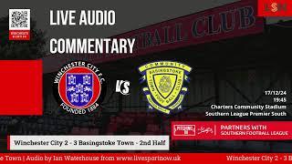 Winchester City v Basingstoke Town LIVE Audio Commentary