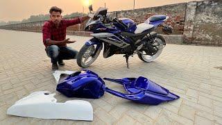 Installing R1 Body Kit In R15 v2  | Modified Yamaha R15 | Techno khan