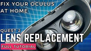 Replace Damaged Lenses On Your Quest 2 - Easy DIY Repair Tutorial