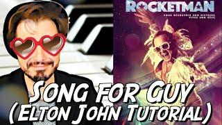 ELTON JOHN (Song for Guy) - Piano Pop TUTO Facile Rocket Man