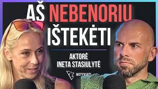 INETA STASIULYTĖ: Išdavystė, būti PRASTESNE, pinigai, aktorystė, depresija | Tapk Geresniu 046