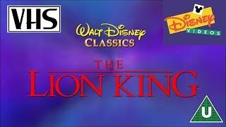 Opening to The Lion King UK VHS (1995)