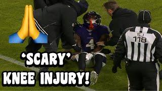 Zay Flowers *KNEE INJURY Vs Browns ️ Ravens Vs Browns 2024 highlights