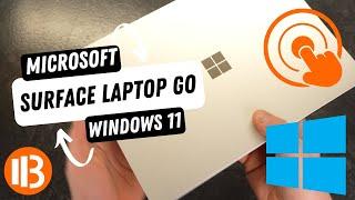 Microsoft Surface Laptop Go Platinum mit Fingerabdrucksensor und Touchscreen!  #microsoft