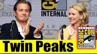 TWIN PEAKS | Comic Con 2017 Full Panel & News (Kyle MacLachlan, Naomi Watts, Tim Roth,Laura Palmer)