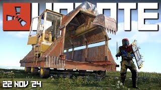 Siege weapons, Shields, Ice sculpting - First look! | Rust Update 22nd November 2024