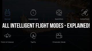 DJI MAVIC 2 PRO - ALL Intelligent Flight Modes - EXPLAINED!