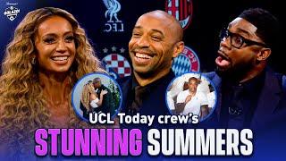 Kate Abdo, Thierry Henry, Micah & Carragher reminisce over their EPIC summers | UCL Today | CBS