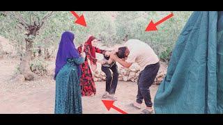 **In the Heart of the Plain: A Nomadic Sibling Fight**