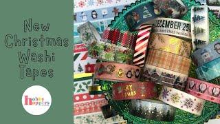 Christmas Washi Tape Swatching