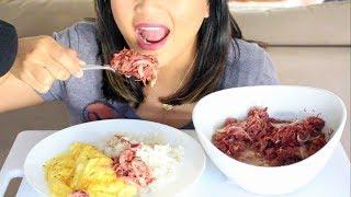 ASMR: Filipino Corned Beef Breakfast- Delimondo  NO TALKING (COOKING and EATING SOUNDS) Zoom H6