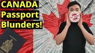 How Canada Failed Diplomacy - Why Canadian Passport Have Issues in THESE Countries