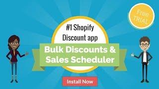 Shopify Bulk Discounts & Sales Scheduler App by SpurIT