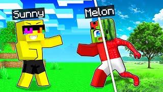 Minecraft BUT I turned Melon REALISTIC!