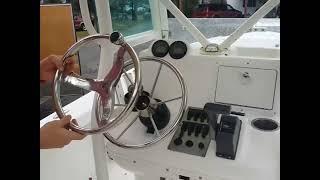 ANDY Marine-316 Stainless Steel MARINE Steering wheel - Control the ocean, control the future