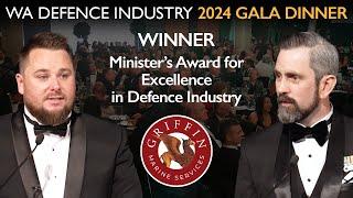 VIGNETTE: Griffin Marine Services @ WA Defence Industry 2024 Gala Dinner