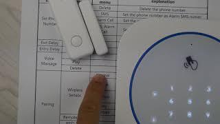 (Earykong) How to program wireless detectors to the G4 alarm system?