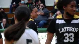 Lathrop at Manteca Girls Basketball 2.17.22
