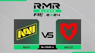 NAVI проти MOUZ | PWE CS2 EU RMR A 2024