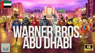 Warner Bros Abu Dhabi Dubai  Walking Tour 4K