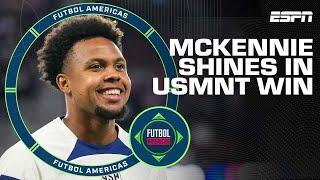 Weston McKennie’s ‘DOMINANT’ performance highlights USMNT’s big win vs. Oman | Futbol Americas