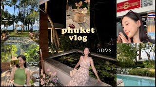 thailand vlog 大學同學的海島婚禮️好催淚～開啟五星旅館度假模式、叢林裡的氛圍感餐廳、天天椰子喝到飽、史上最快速撤離芭東海灘 | It's Jcnana 蒨蒨