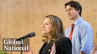 Global National: Dec. 16, 2024 | What’s next for Trudeau after shocking Freeland resignation?